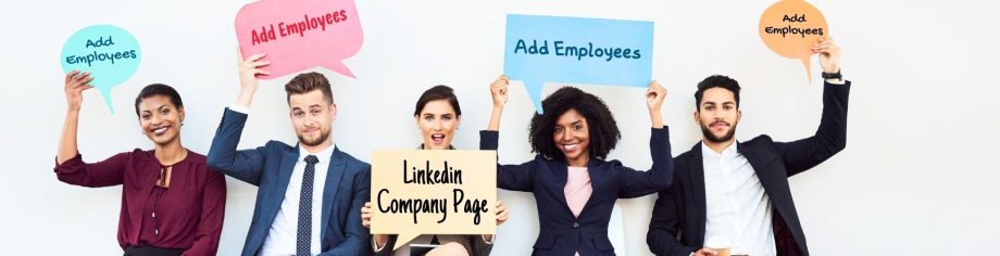 How to add employees to linkedin company page